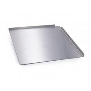 Alu boterhamplank met opstaande randen 16 x 16 cm