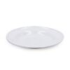 Grote schotel in polycarbonaat wit
