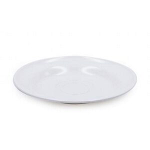 Grote schotel in polycarbonaat wit