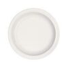 Ornamin plat bord voor lunchavondeten