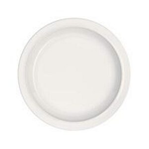 Ornamin plat bord voor lunchavondeten