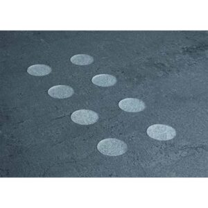 Antislip stickers rond met diameter  35 cm