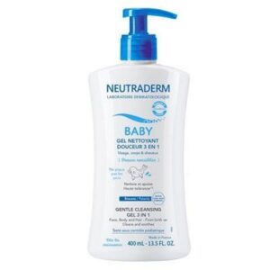Neutraderm 3 in 1 milde baby reinigingsgel