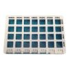 Dolcimo klassieke pillendoos turquoise blauw NL