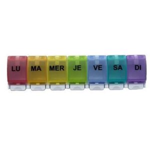 Identits Color wekelijkse pillendoos