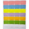 Pak van 18 x 28 kleurenetiketten voor Praticima Modulo Classic