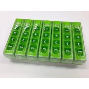 Pillendoos Dolcimo 7 met 7 modules 4 modulaire compartimenten per dag of per week