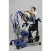 Rugbanden voor actieve tillift met beensteun met loop