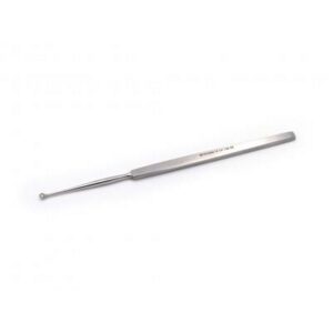 Fijne dermatologische curette   volledig 3 mm