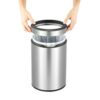 Ronde open vuilnisemmer 12 liter