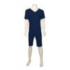 GCare verpleegpyjama korte mouwen en benen marine blauw