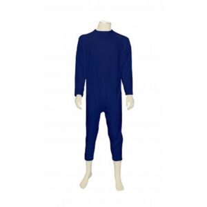 GCare verpleegpyjama lange mouwen en benen marine blauw