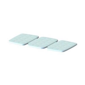 Badmat antibacterieel wit 35 x 70 x 2 cm