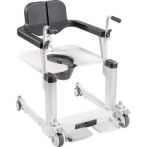 In hoogte verstelbare douchestoelen