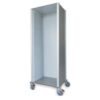 Mobiele opslagkasten van aluminium
