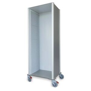Mobiele opslagkasten van aluminium