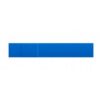 Detecteerbare pleisters blauw PE 12 x 2 cm