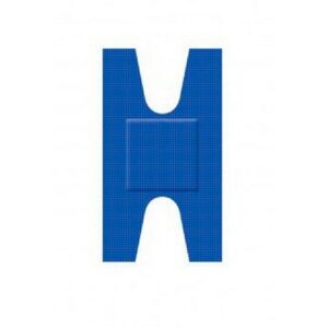 Detecteerbare elastische pleisters voor gewricht blauw PE 68 x 38 cm