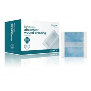 Klinion absorberende kompressen 10 x 10 cm   Niet Steriel