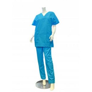 Broek unisex turkoois