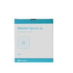 Doos van 10 Biatain AG verbanden 10 x 10 cm   Steriel