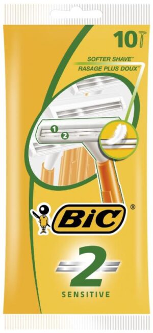 Wegwerpscheermesjes 2 mesjes Bic