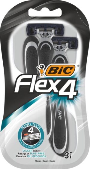 Wegwerpscheermesjes 4 mesjes Bic