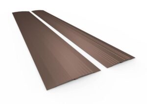Aluminium drempelvervanger 11 x 95 cm brons geanodiseerd aluminium.|11 x 95 cm|brons