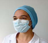 Maskers THF  type IIR  3 lagen - Blauw