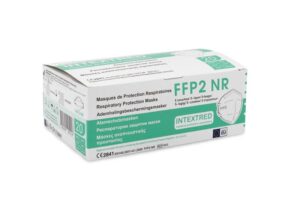 Witte FFP2-filtermaskers individueel verpakt