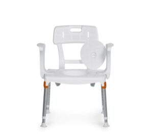 Gcare Home Ergocommode toiletstoel met arm- en rugleuning