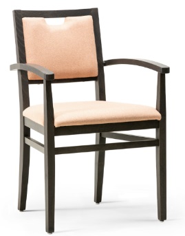Risto (1B1/W) - Stoelen met armleuningen