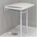 Bama opklapbare douchezit  wit