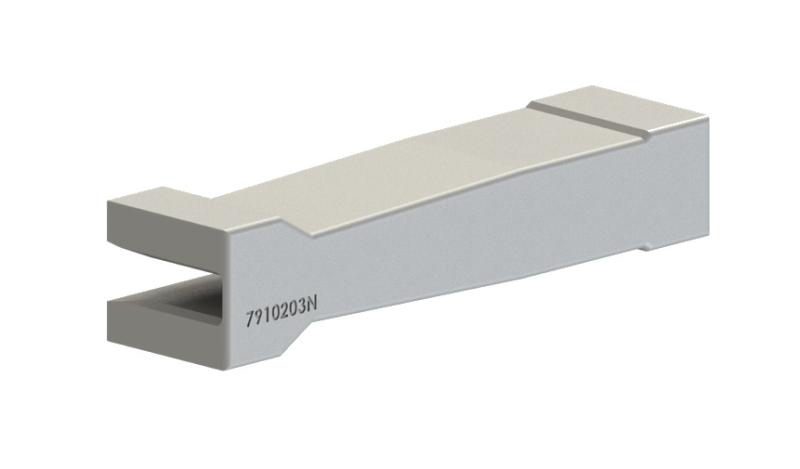 Rechte korte Multiflex-stop voor modulaire iso-plateaus
