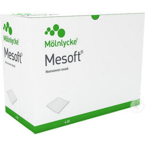 Mesoft splitkompressen steriel 10 x 10 cm