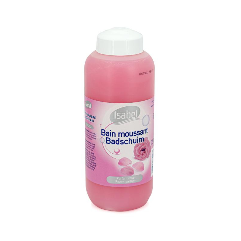 Badschuim met rozengeur|Fles van 750 ml