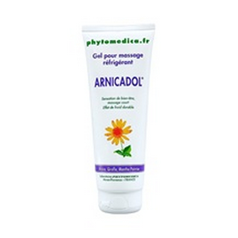 Arnicadol gel voor verkoelende massage|Tube de 250 ml