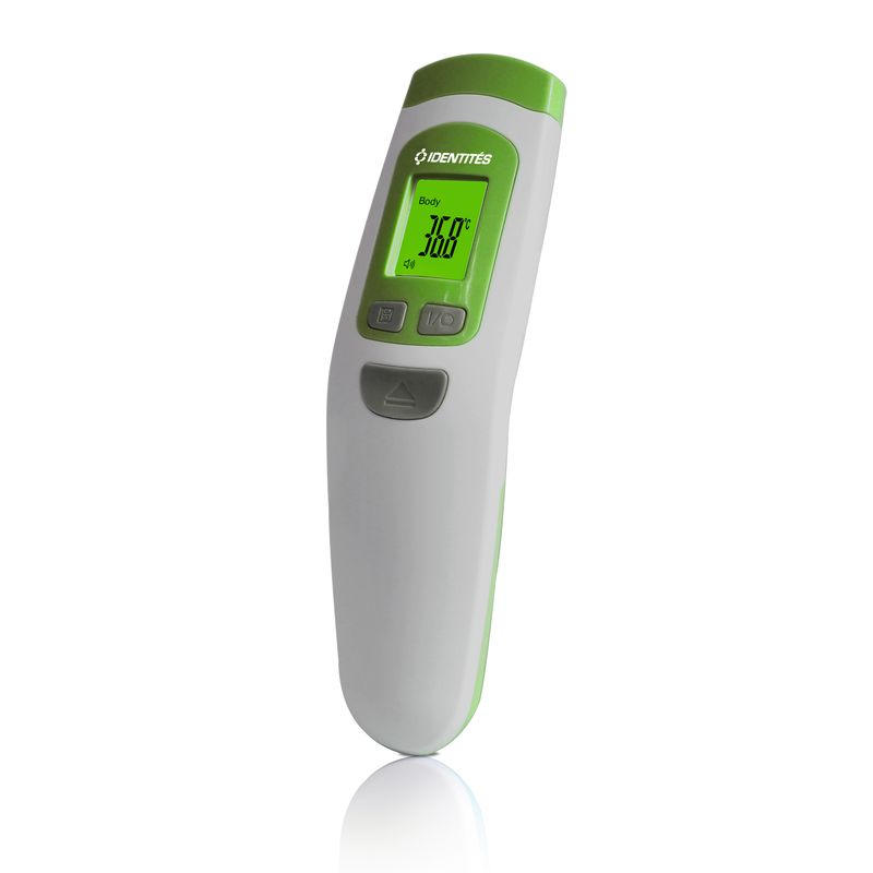 Elektronische thermometer non contact spreken Identités
