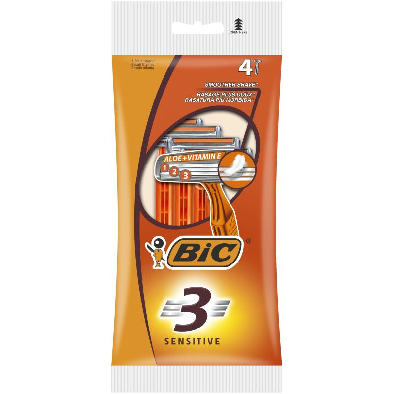 Wegwerpscheermesjes 3 mesjes Bic