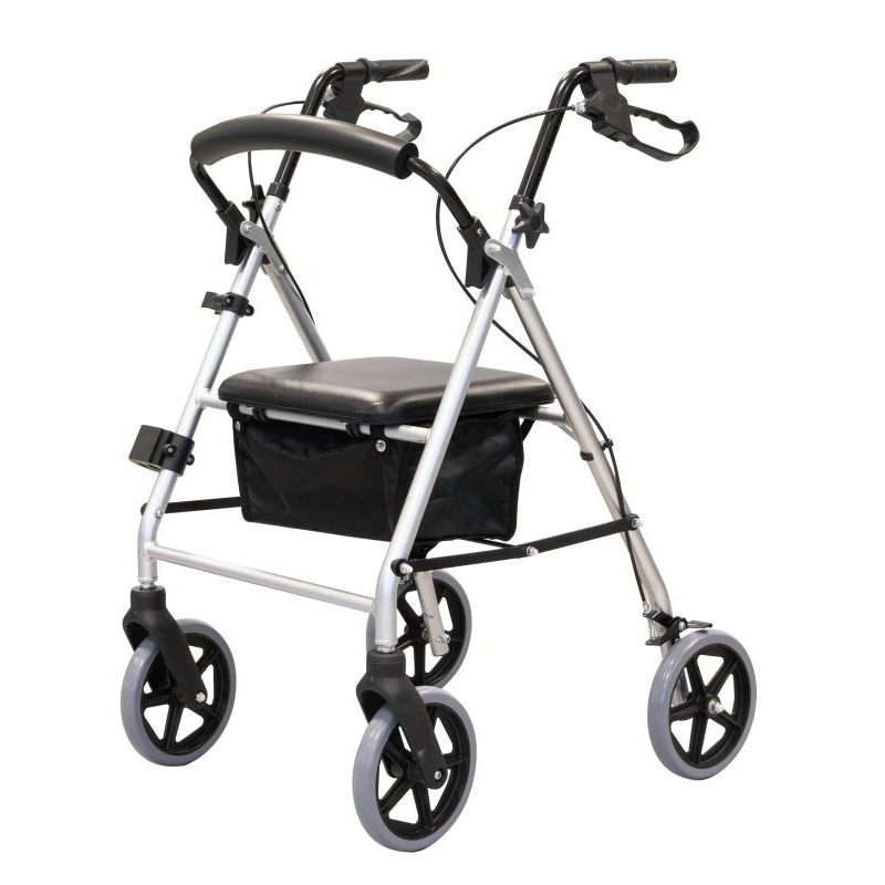 Plooibare 4 wiel rollator 4 wielen Gcare Easy