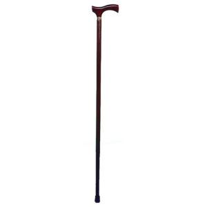 Luxe model 35 houten wandelstok hoogte 90 cm handvat met T-vorm