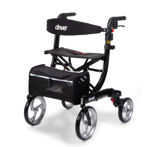 ROLLATOR 4W ELK TERREIN -ZWART- NITRO/520472 Y 155|Zwart|Zwart