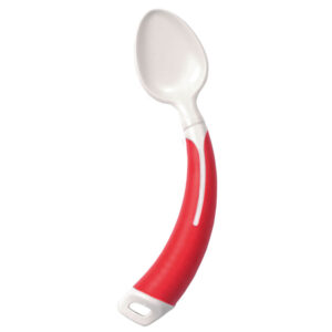 Plastrigrip lepel voor kinderen/tieners rode rechshandig