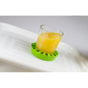 Bekerhouder antislip geel