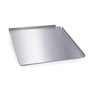 Alu boterhamplank met opstaande randen 16 x 16 cm