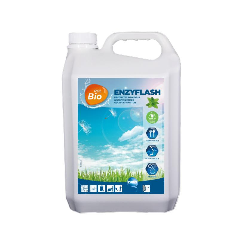 Polbio Enzyflash geurverwijder bidon van 750ml
