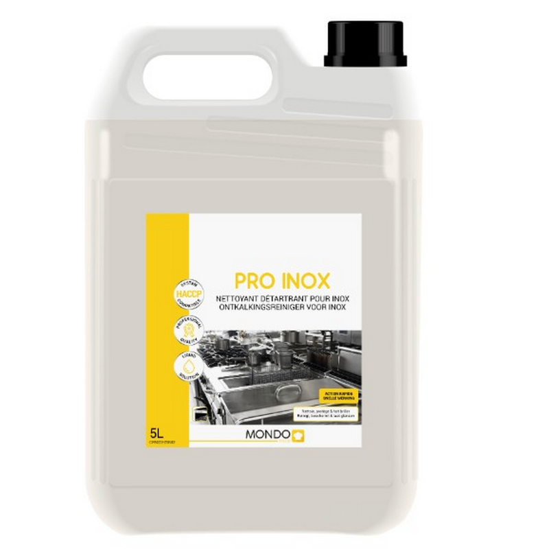 Ontkalkingsreiniger voor inox Pro Inox