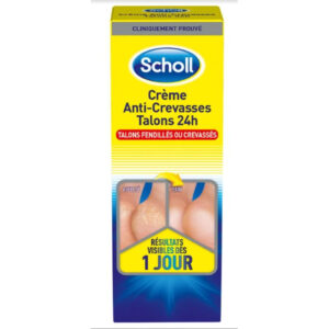 Scholl herstellende crème gebarsten hielen K+