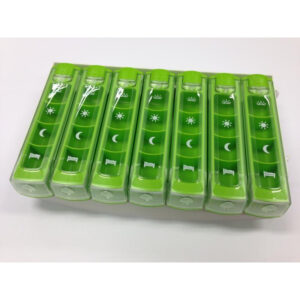 Pillendoos "Dolcimo 7" met 7 modules  4 modulaire compartimenten  per dag of per week