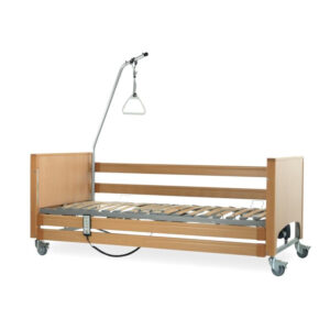 In hoogte verstelbaar elektrisch bed Classic 90 x 200 cm kleur beuk